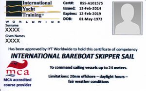 Послуги / Міжнародні права IYT - 2 | https://boatmaster-school.com/